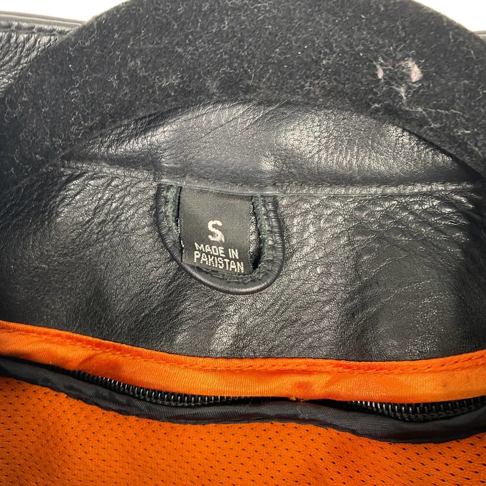 Harley Davidson First Classics Black Leather Moto… - image 7